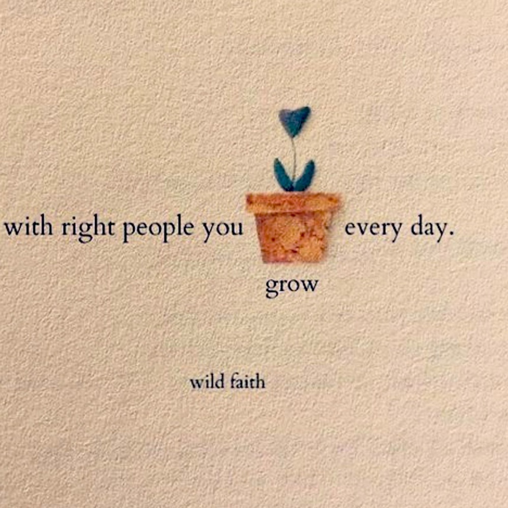 With the right people, we grow every day